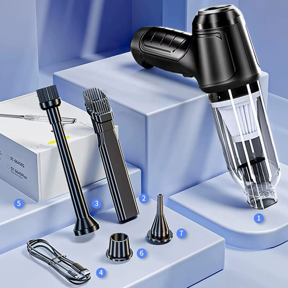 Effortless Cleaning with Our Powerful Wireless Handheld Vacuum Cleaner - Your Ultimate Home and Car Cleaning Companion