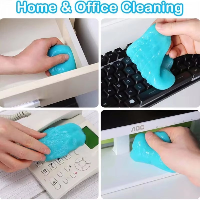 Ultimate Multifunction Car Cleaning Gel - Magic Dust Cleaner for Interior, Air Vents, Dashboard & Electronics