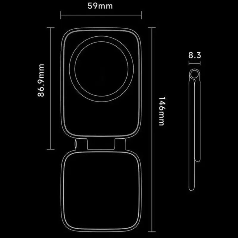Ultra-Strong MagSafe Magnetic Car Phone Holder - 20Kg Capacity, Adjustable 360° Rotation, Anti-Shake Design, Compatible with iPhone 17 Pro Max & Most Smartphones