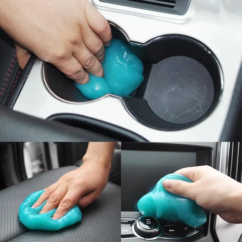 Ultimate Multifunction Car Cleaning Gel - Magic Dust Cleaner for Interior, Air Vents, Dashboard & Electronics
