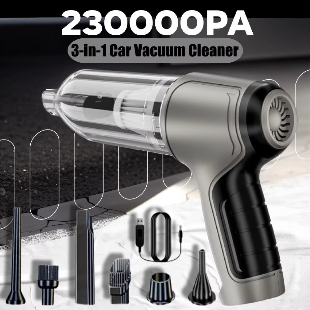 Effortless Cleaning with Our Powerful Wireless Handheld Vacuum Cleaner - Your Ultimate Home and Car Cleaning Companion