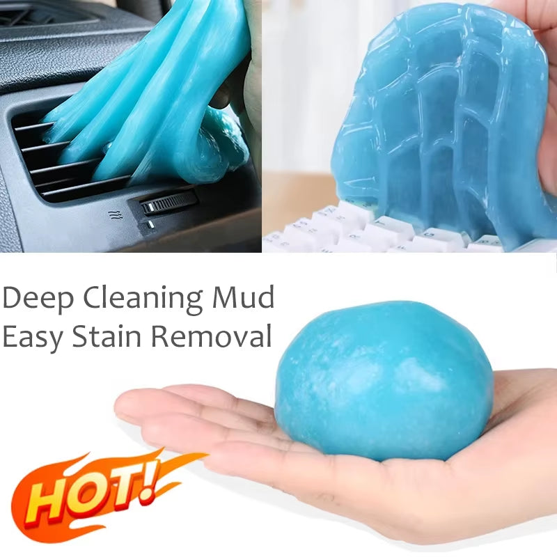 Ultimate Multifunction Car Cleaning Gel - Magic Dust Cleaner for Interior, Air Vents, Dashboard & Electronics